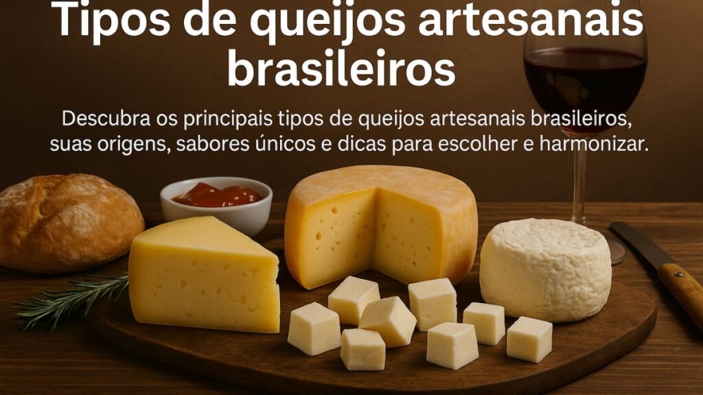 tipos de queijos artesanais brasileiros